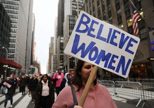 Женский марш в Нью-Йорке