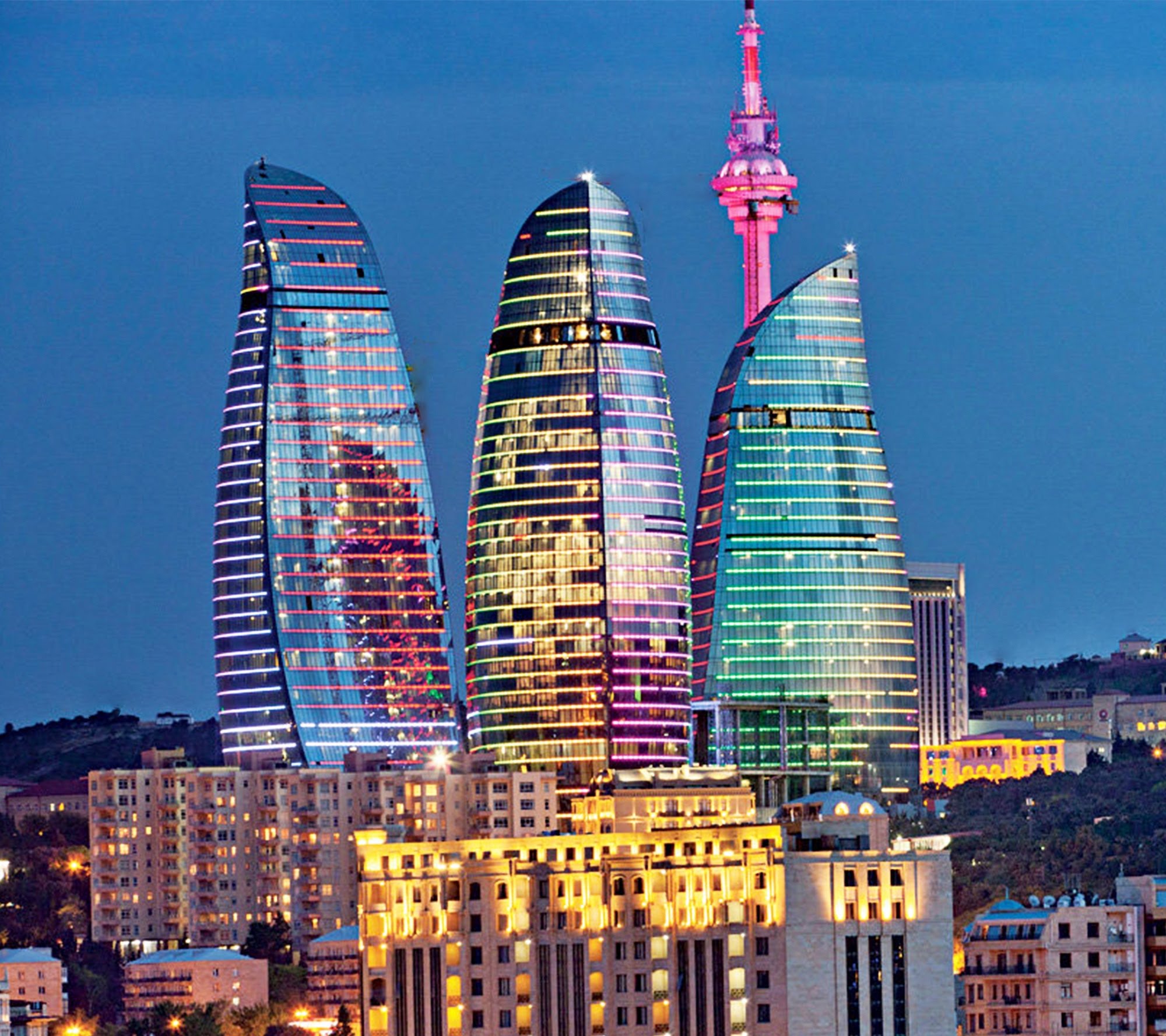 «Пламенные башни» в Азербайджане