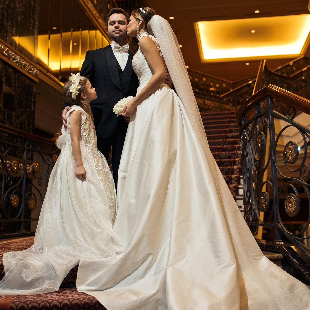 Виталий Гогунский показал кадры своей шикарной свадьбы
