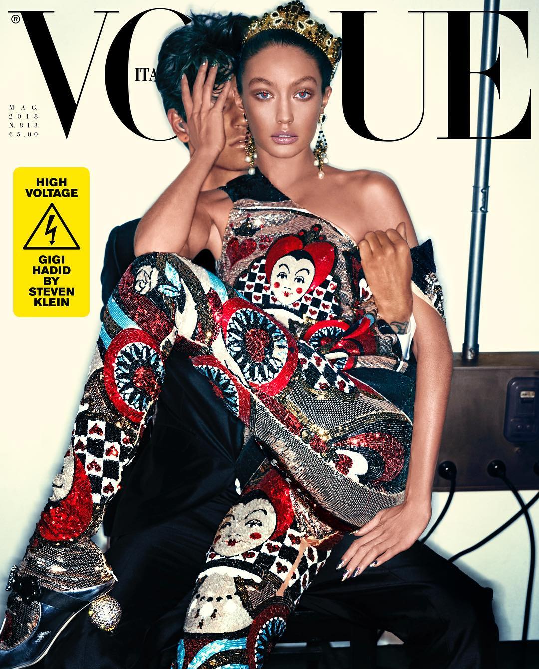 Обложка итальянского Vogue май-2018