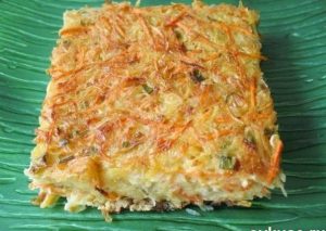 Овощной кугель